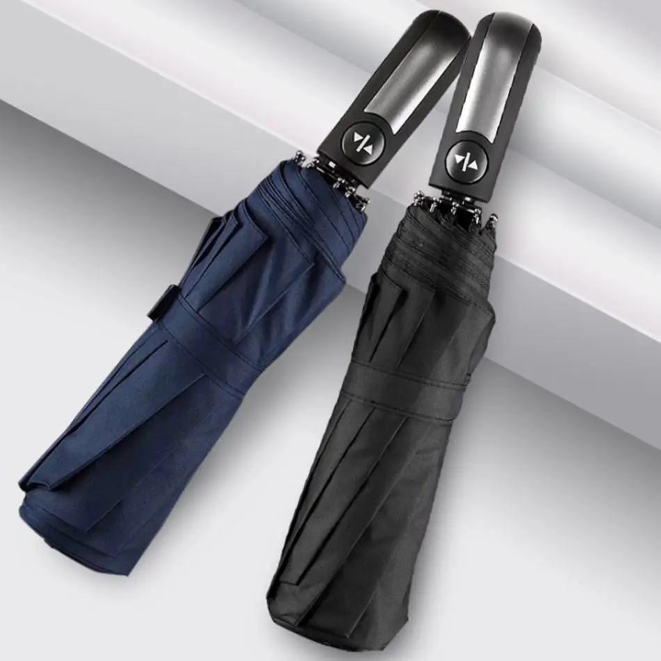 Зонт складной для мужчин и женщин полностью автоматический мини зонт с карманами