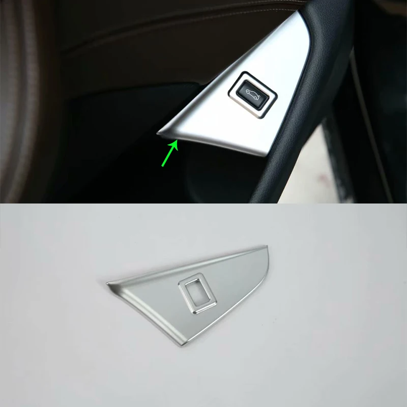 Car-styling accessories ABS matte rear door switch cover Trim low configuration For BMW 5 Series 2018 | Автомобили и мотоциклы