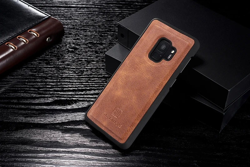 DG. MING Чехол-кошелек из натуральной кожи для samsung Note 10 10+ 8 9, защитная крышка для визиток для Galaxy S7 Edge S8 S9 S10 Plus
