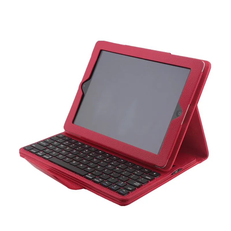 Для iPad 2/3/4 Чехол Smart Auto Sleep чехол Съемная bluetooth клавиатура для 4/3/2 планшета из