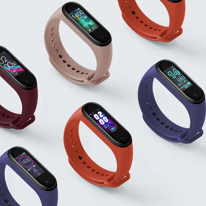Новейшие Смарт-часы Xiaomi mi Band 4 фитнес-браслет mi band 4 фитнес-трекер Шагомер Bluetooth 5,0 смарт-браслет Xio mi Watch