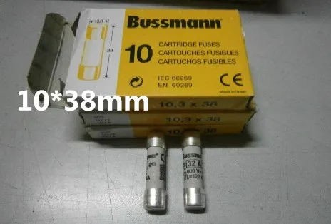

The new US import fuses BUSSMANN original 2A gG / gL 10 * 38mm 500V C10G2