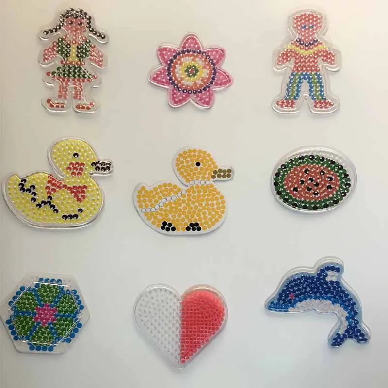 Новинка 2018 детские игрушки бусины-предохранители для рукоделия 3D пазл наклейки