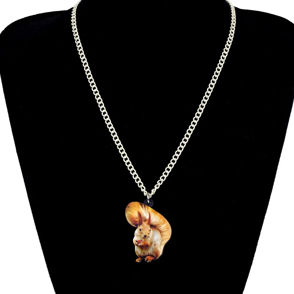 WEVENI акриловая Милая Золотая подвеска в виде звеньев женская бижутерия украшения