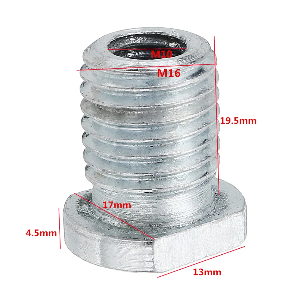 M10 на M16 резьбовой угловой шлифовальный станок конвертер 100 градусов