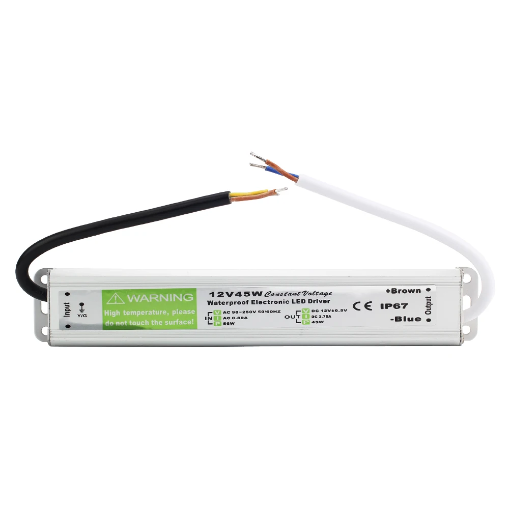 DC 12 V светодиодные полосы освещения мощностью 45 Вт Водонепроницаемый ip67