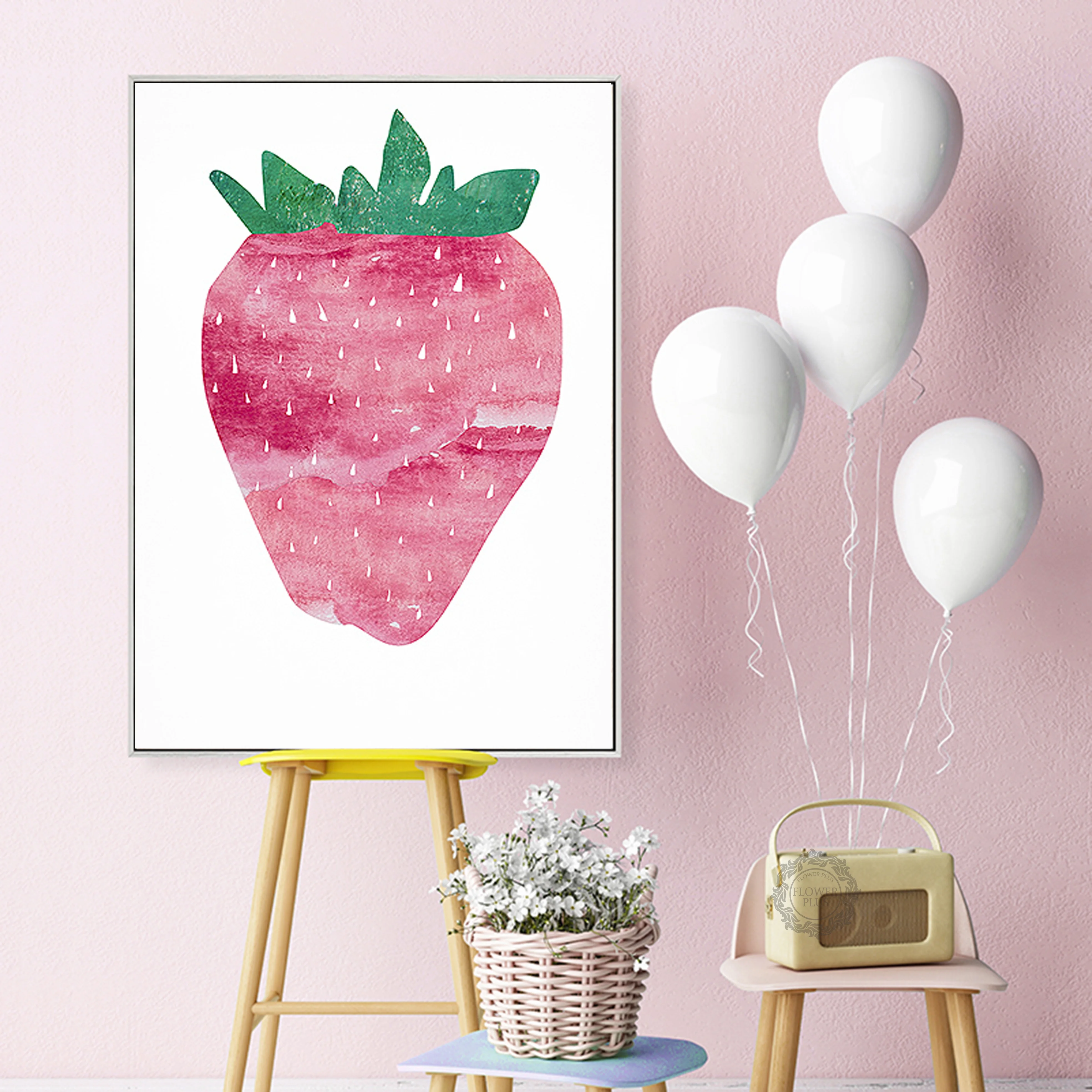 

Strawberry Canvas Painting Color Poster Wall Art Posters And Modern Prints Decoration Wall Pictures For Living Room Home Decor