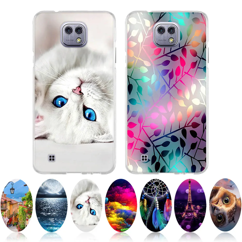 Чехол для LG X Cam мягкий чехол из ТПУ с 3D рельефом K580 K580DS милые Чехлы серии 5 2 дюйма