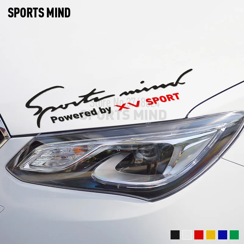 Автомобильные наклейки Sports Mind украшения для Subaru Crosstrek XV 2018 аксессуары