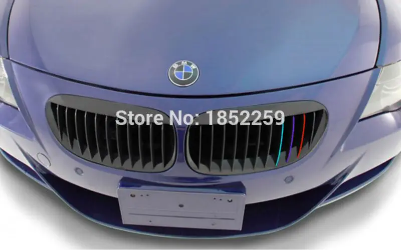 3 x Новый стиль цветная решетка для украшения наклейки мотоциклов BMW M3 M5 M2 X1 X3 X5 X6 5