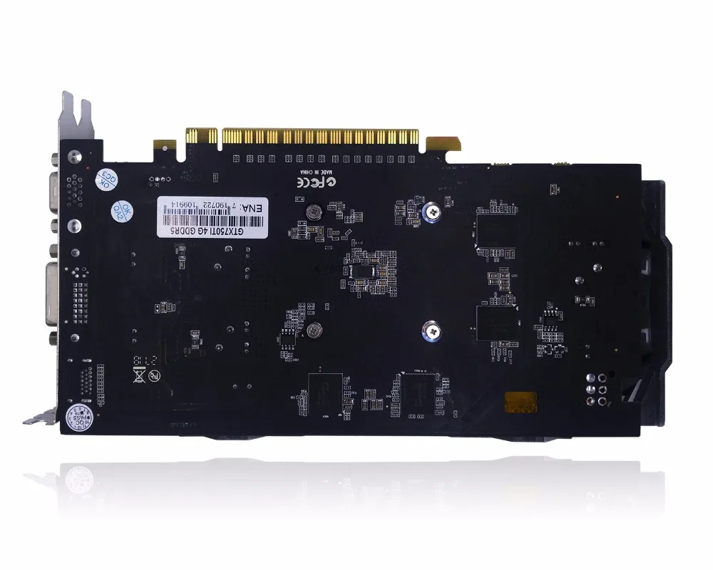 Видеокарта GTX 750TI 4096 МБ/4 ГБ 128 бит GDDR5 Placa de графическая видеокарта для NVIDIA Geforce PC VGA |