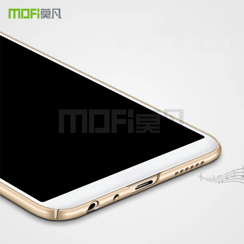 Для Meizu 15 чехол оригинальный бренд Mofi 360 градусов полное покрытие Роскошный ПК