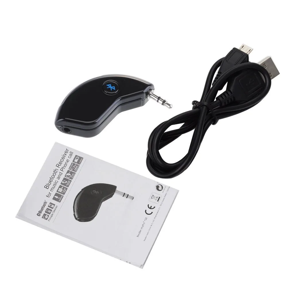 FDOMAIN bluetooth handsfree car kit 3 5 мм aux аудио приемник адаптер сотовый телефон музыка mp3