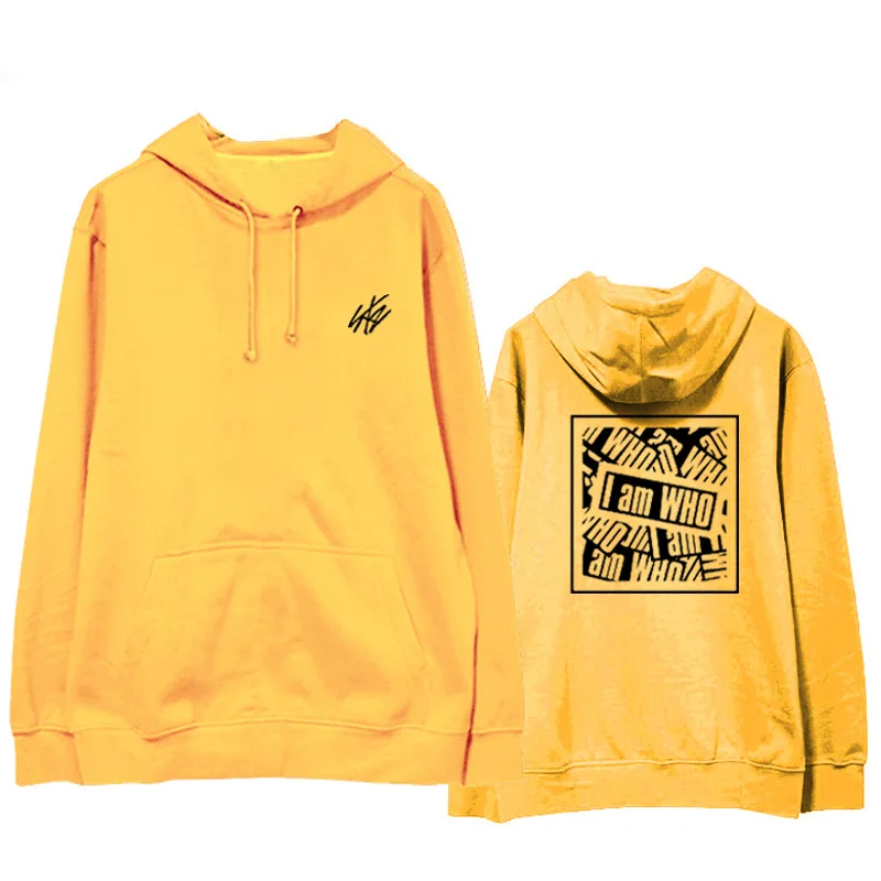 

Mainlead Kpop Straykids Sweatershirt Long Sleeve Hoodie Winter Unisex I AM WHO