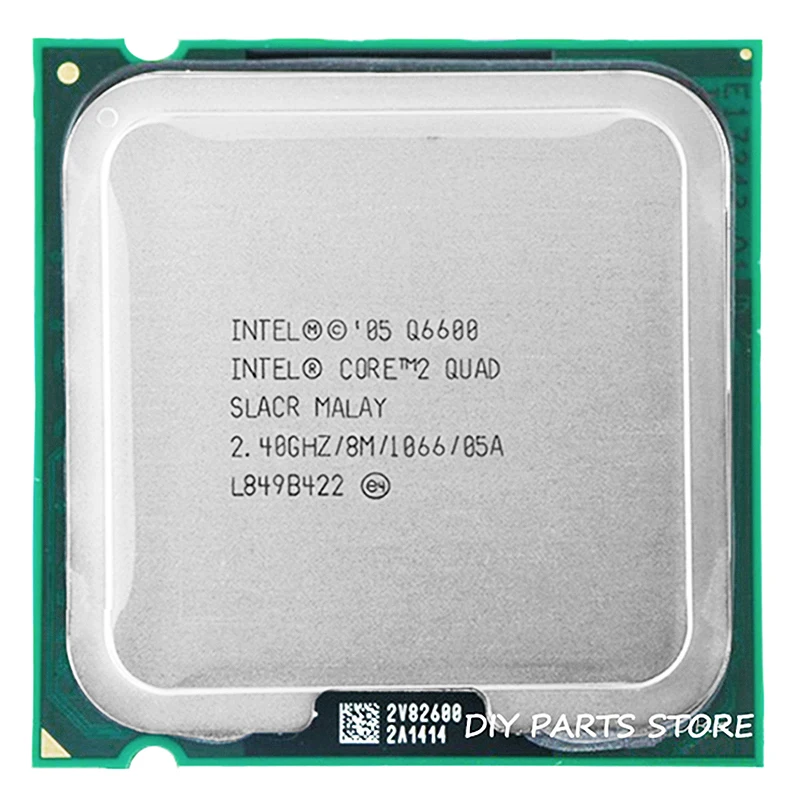 4 core INTEL Core 2 QUAD  Q6600 Socket LGA 775 CPU Processor 2.4Ghz/8 M /1066MHz) enlarge