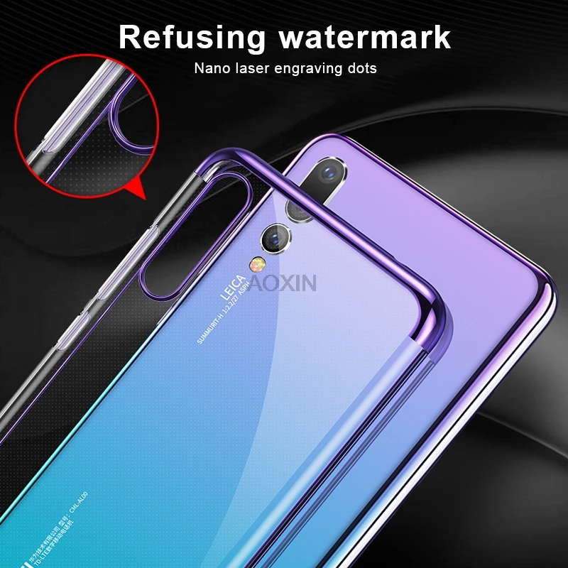 AOXIN покрытие чехол для телефона Huawei P30 P20 Mate10 20 30 Lite Pro чехлы задняя крышка мягкие