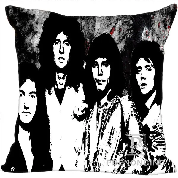 Pillowcases Наволочка на заказ queen Band@ 03 квадратная Подушка на молнии Обложка печать ваших фотографий 40x40 см, 45x45 см(одна сторона) 180117#07 - Цвет: Pillowcases