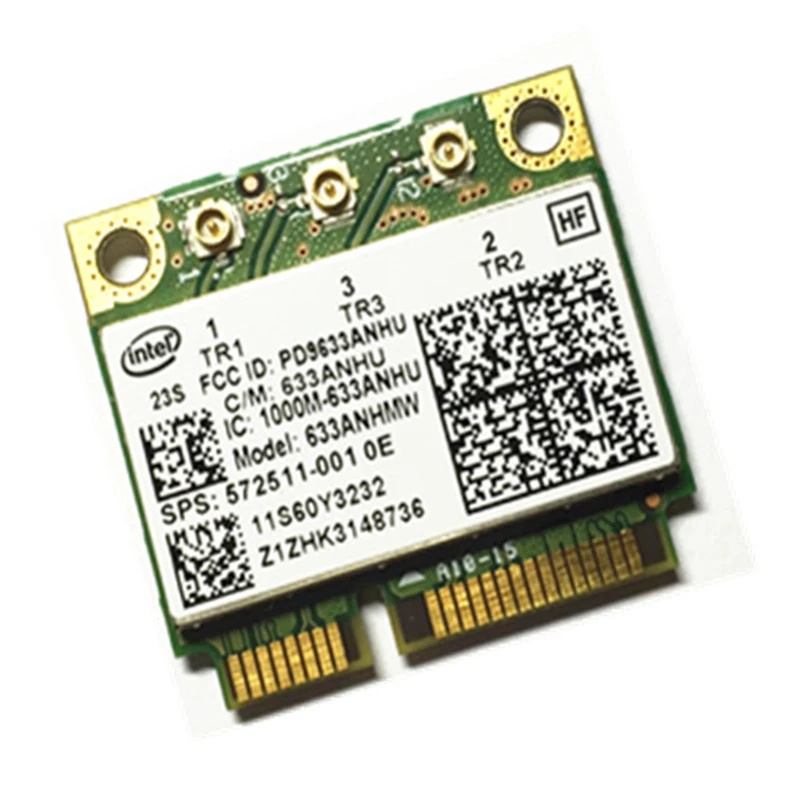 New Ultimate-N 6300 633ANHMW 6300AGN half Mini PCI-E 2.4G/5GHZ Wireless card for X230 X220 T410 T420 FRU 60Y3233 | Компьютеры и офис