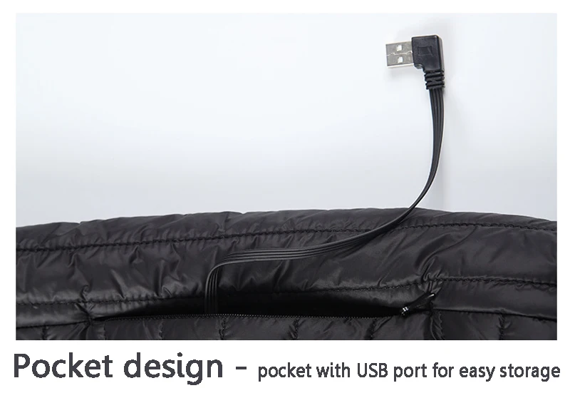 Новая Инфракрасная USB куртка с подогревом охотничий пуховик теплая зимняя одежда Мужская Тепловая уличная электрическая жилетка для пешего туризма и альпинизма