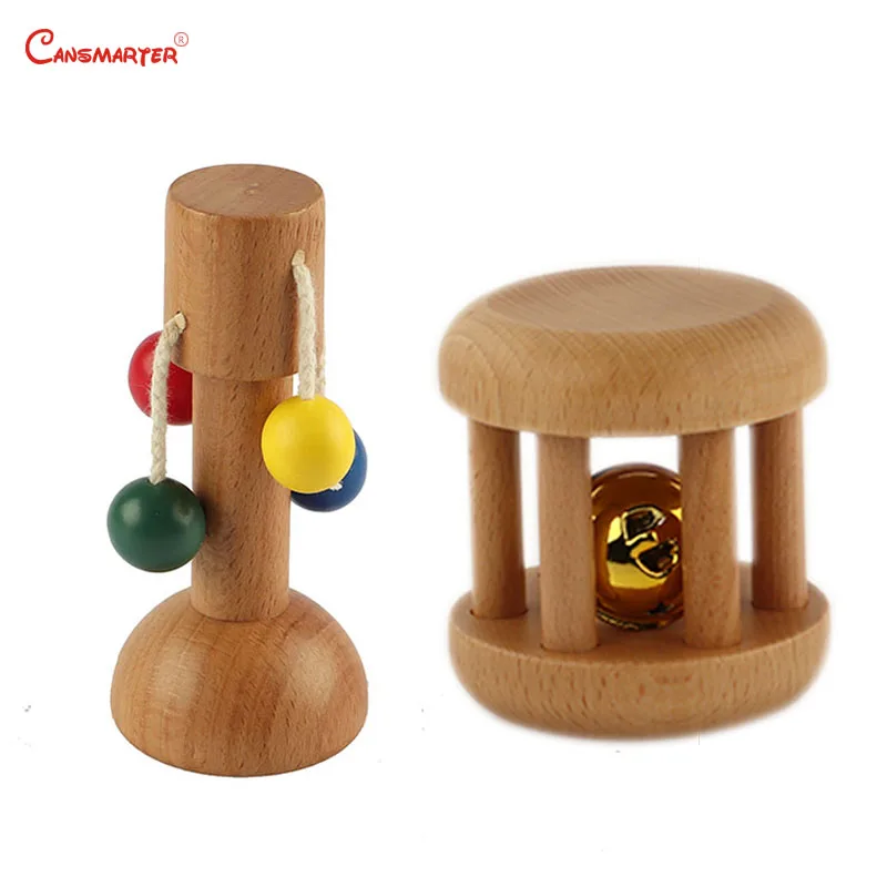 

LT068,70 3-6 Months Baby Educational Toy Sensory Montessori Toys Game Dollio Bell Home Beech Wood Brain Develop Early Education