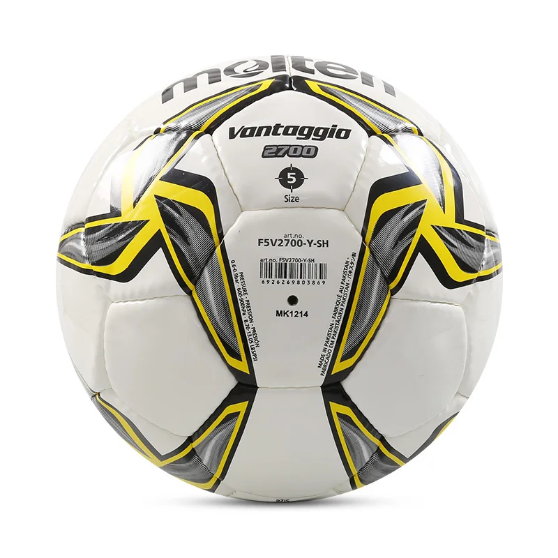 Оригинальный Molten F5V2700 Размер 5 полиуретановый мяч Professional футбольные ворота мячи