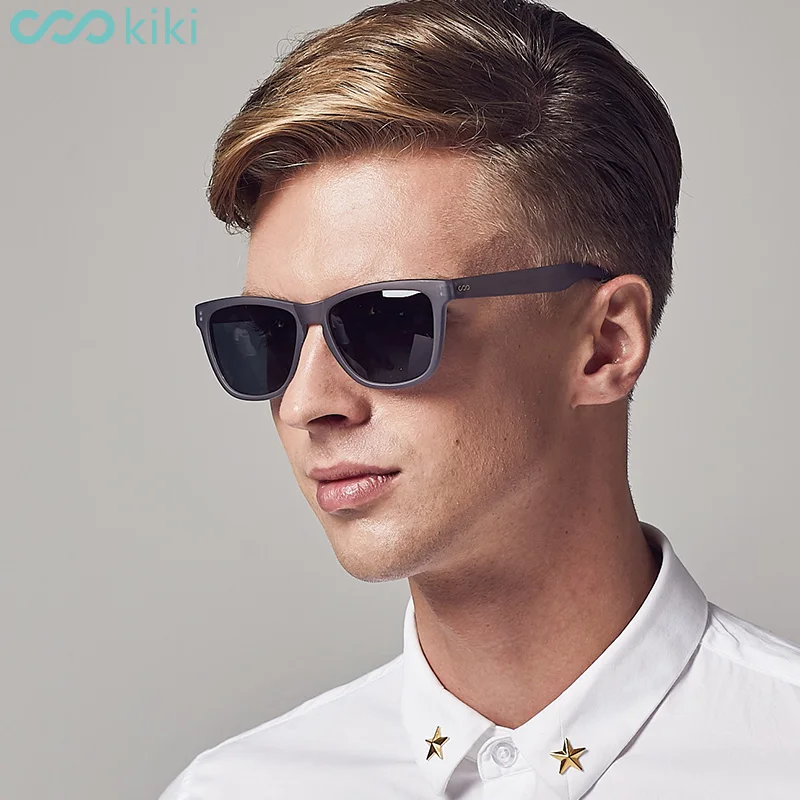 Kiki 2017 Для женщин мужчин поляризационные Солнцезащитные очки для круглый