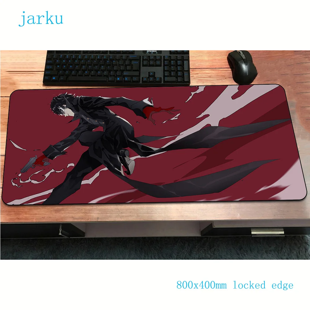 Коврик для мыши persona 5 игровой коврик 800x400x2 мм офисный ноутбука с обработанными