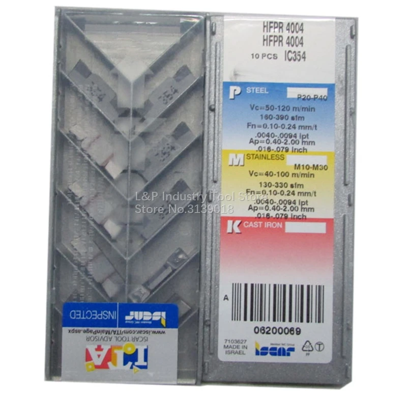 Свяжитесь с продавцом перед тем как оформить заказ Оригинал ISCAR HFPR4004 IC354 4 мм