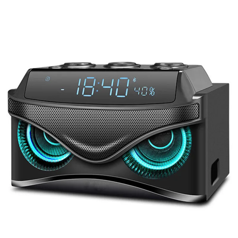 Bluetooth стереоколонка с функцией 2 1 FM радио TF карта U диск mp3 плеер портативный
