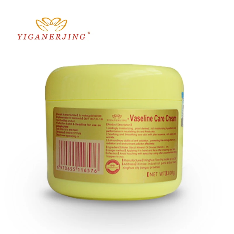 

300g Vaseline Moisturizing Cream Skin Moisturizer Repairing Nourishing Anti Aging Anti Chapping Hand Feet Care And Body Cream