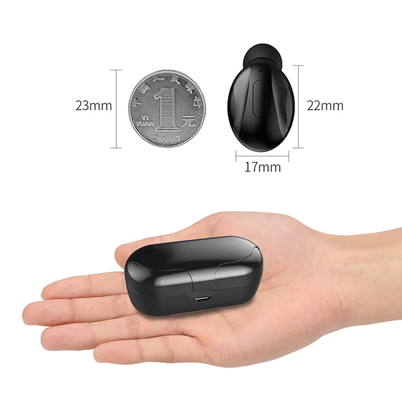 TWS Bluetooth 5 0 беспроводные наушники IPX5 водонепроницаемые мини-наушники-вкладыши Hifi