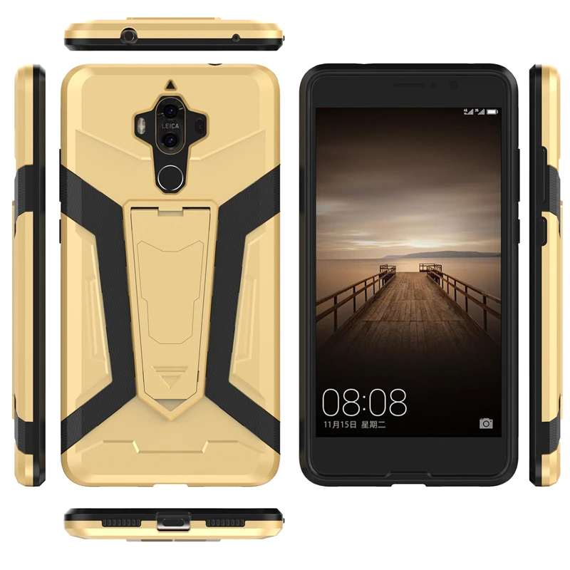 Роскошный гибридный армированный чехол NTSPACE для Huawei Mate 10 9 противоударный Honor V9