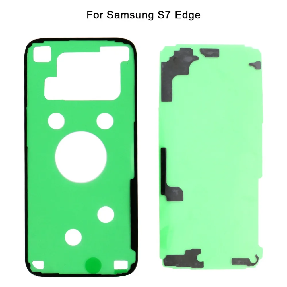 5 шт. наклейка на заднюю батарею клей для samsung Galaxy S7 edge S8 Plus S9 водонепроницаемый