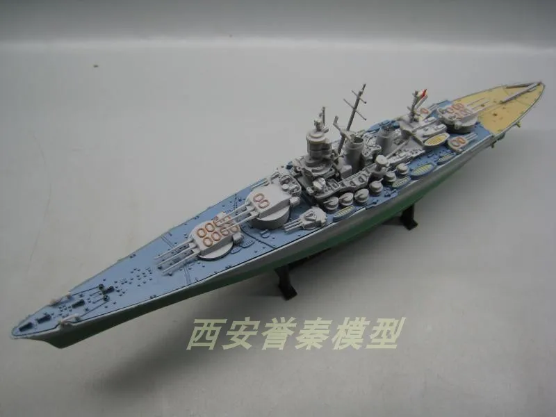 AMER 1/1000 масштаб военная модель игрушка Италия Витторио Венето 1943 линкор литой под давлением металлический корабль модель игрушки для коллекции, подарок, дети