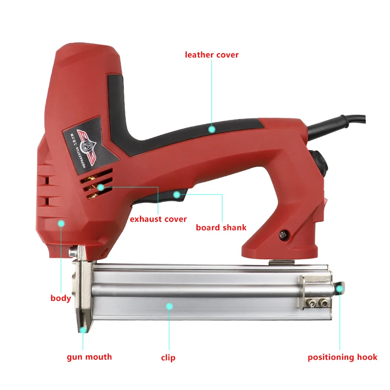 Hephaestus Single-use Electric Straight/Dual-use Straight/U Nail Gun Household DIY Mini power tools 2150W Nailer | Инструменты