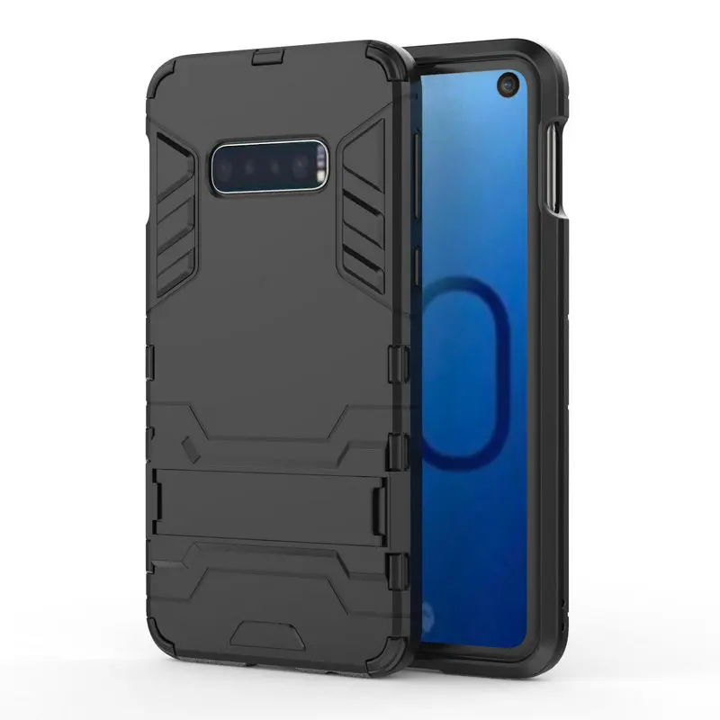 Для Samsung Galaxy S10e ударопрочный жесткий чехол для телефона S10 Plus + защитный задняя