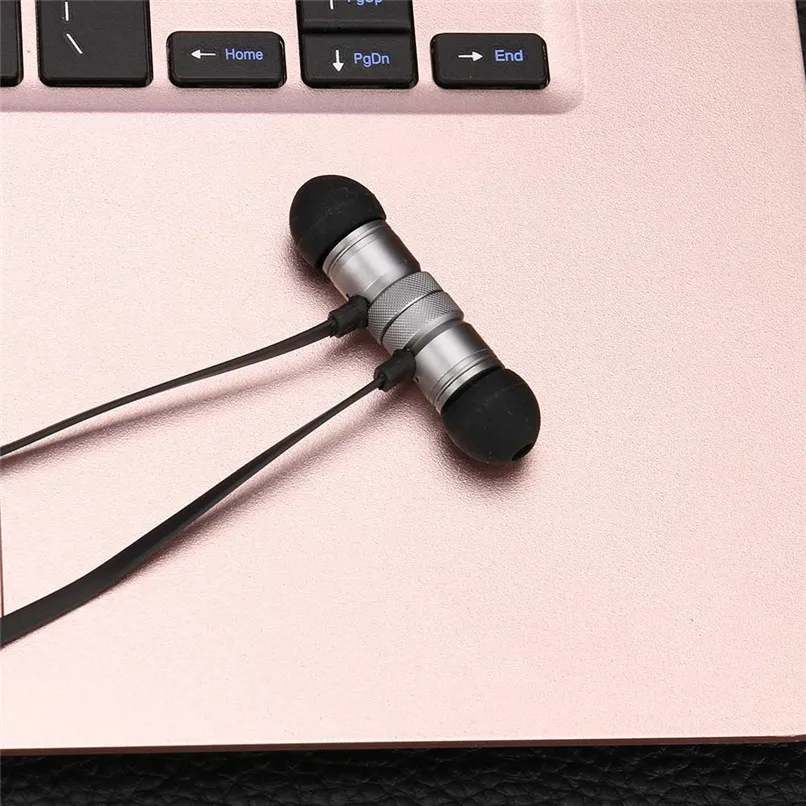 Устойчивое Bluetooth наушники со светодиодными огнями 4 1 Беспроводной спортивные для