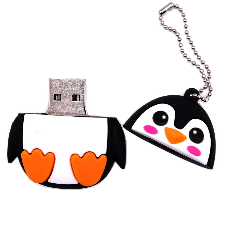 USB - флеш-накопитель с животными 32-64 Гб