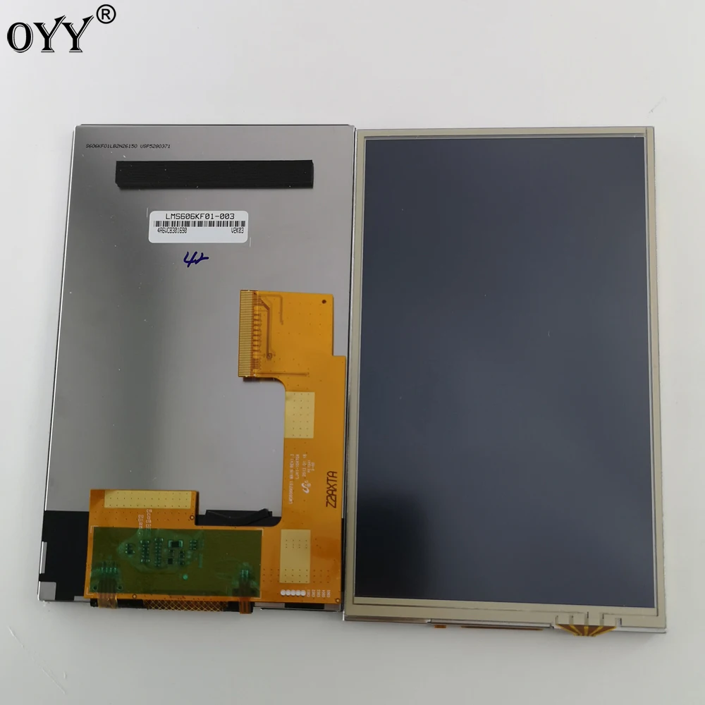 6 дюймовый ЖК экран для LMS606KF01 003 GPS дисплей панель с сенсорным экраном дигитайзер