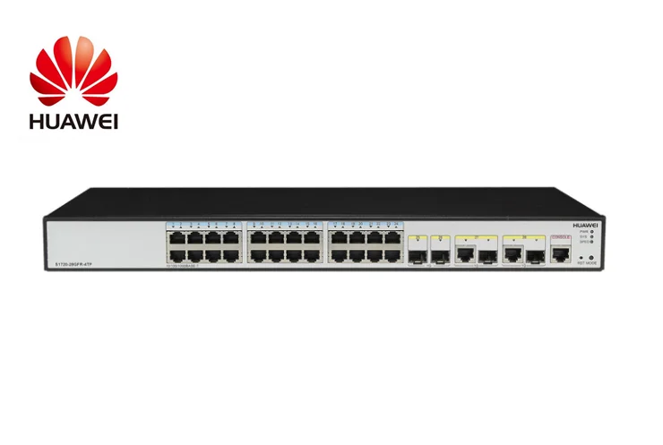 

Huawei S1720-28GFR-4P 24 Gigabit+4 SFP Managed Switches for Small Network Cores