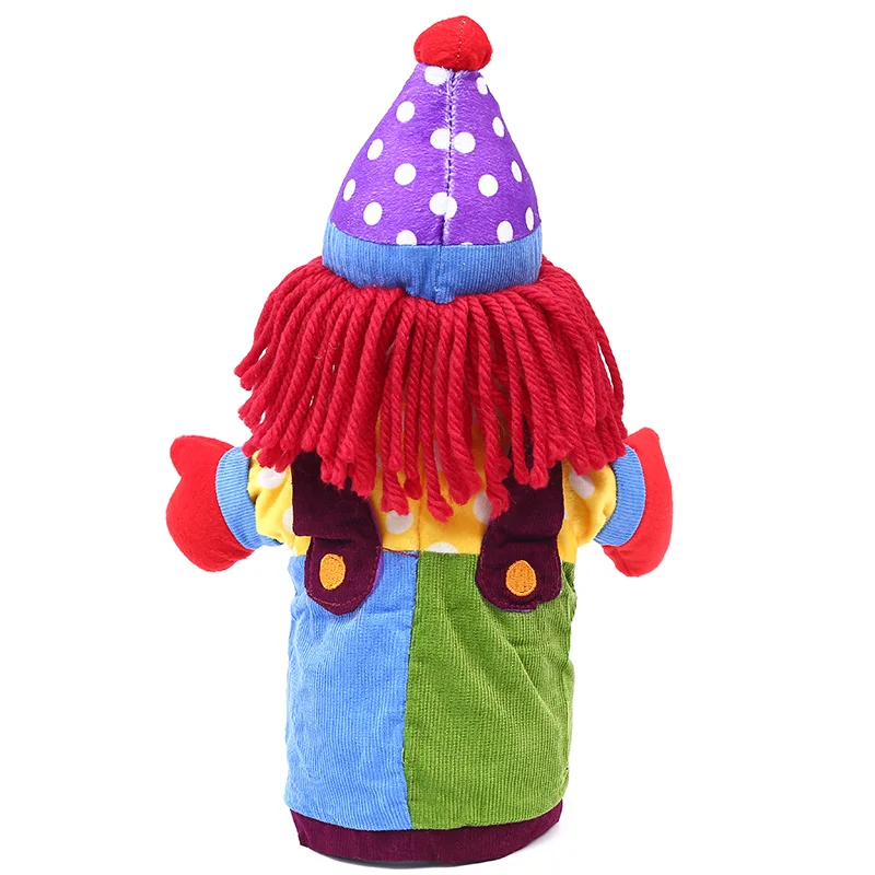 Тканевая кукла-клоун 37 см клоун ручная кукла обучающая помощь куклы игра