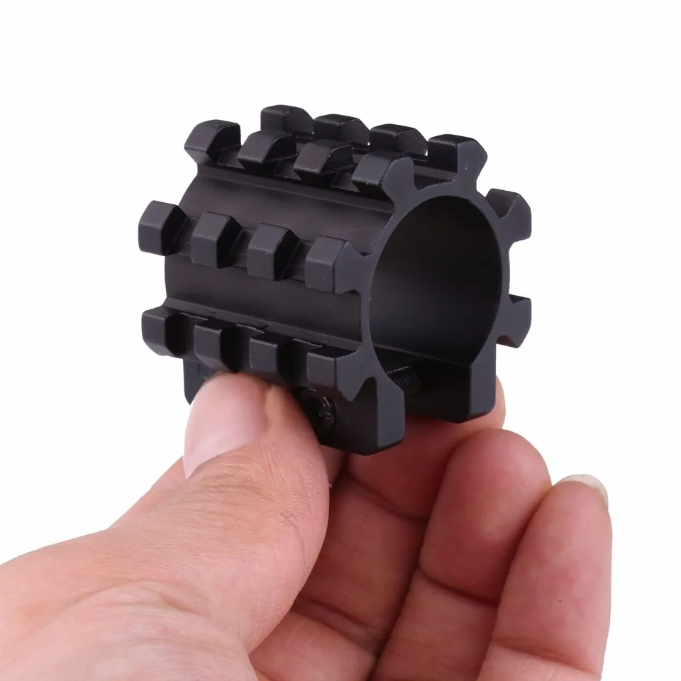 Диаметр 25 4 мм кольцо тактические 3 направляющие Пикатинни на боковой стороне