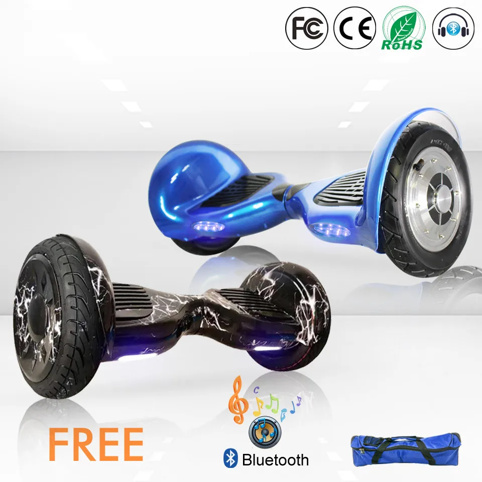 Electric Power Scooter 2 Wheel Standing Giroskuter Hoverboard 10 Kick Adults European warehouse | Спорт и развлечения