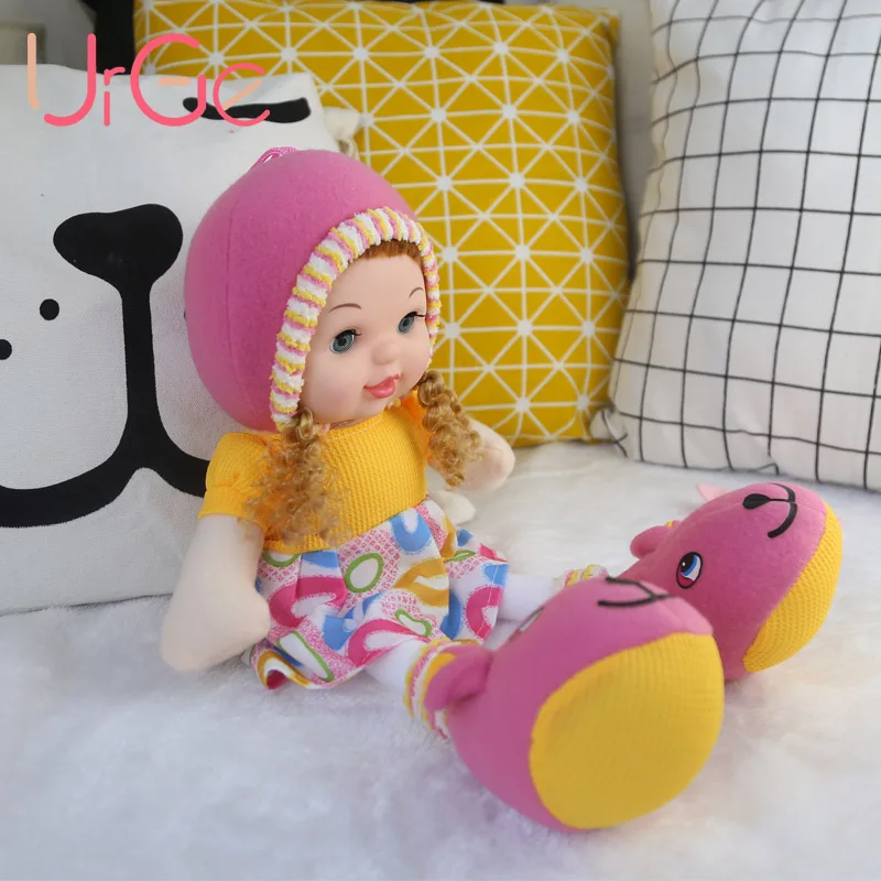 Kawaii плюшевые мягкие игрушки длинные ноги большие глаза американская девочка