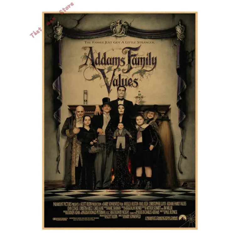 Tim Burton movie posts Винтаж Ретро Матовая крафт-бумага античный плакат Настенная Наклейка домашний декор 42*30 см - Цвет: Белый