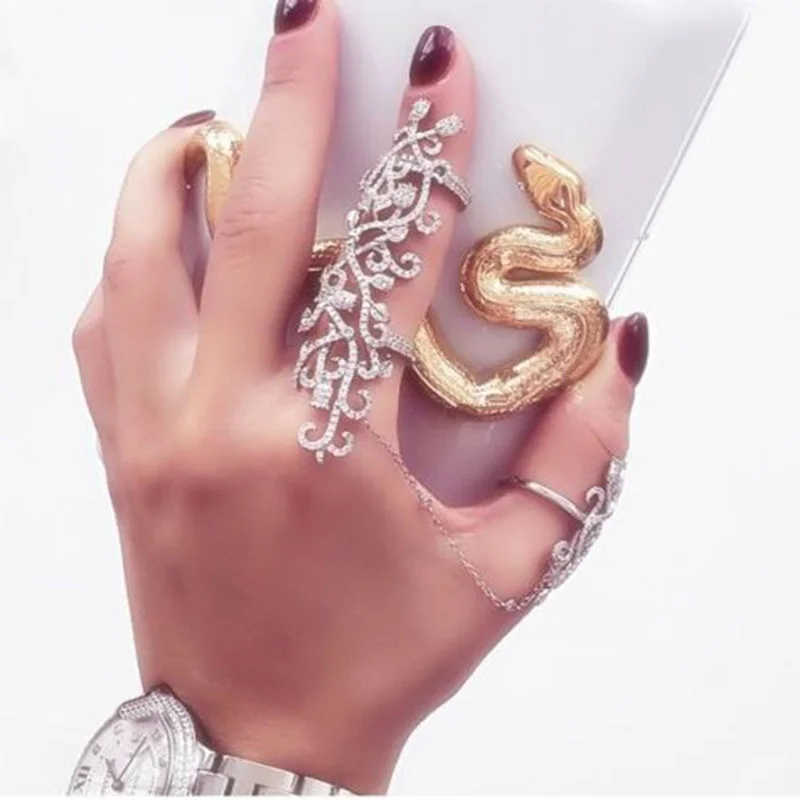 Кольцо с покрытием под золото и серебро 1 шт.|ring jewelry|knuckle armorsilver plated rings |