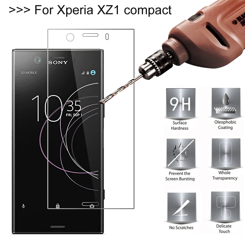 Закаленное стекло GXE 9H для Sony Xperia XZ1 Compact 4 6 дюйма защитная пленка XZ1mini усиленная
