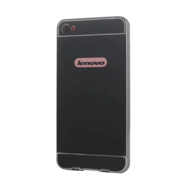 Для lenovo P70 P70A P70T зеркальный чехол жесткий металлический алюминиевый каркас зеркальная задняя крышка для lenovo S90 S90T Z90 S850 K3Note K6Note чехол