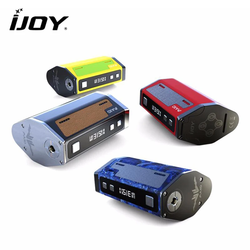 Оригинал IJOY maxo Quad 18650 315 W Коробка мод Vape обновляемая прошивка электронная