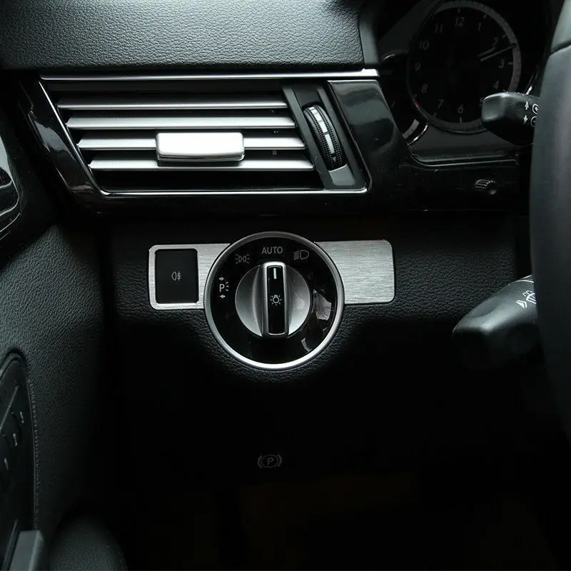

1 Set=2 Pcs Headlight Adjustment Button Cover Trim for Mercedes Benz A B E GL GLK CLS CLA ML Car Accessories